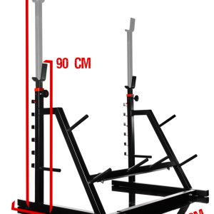 Multi-functional Barbell Stand tested for 500kg