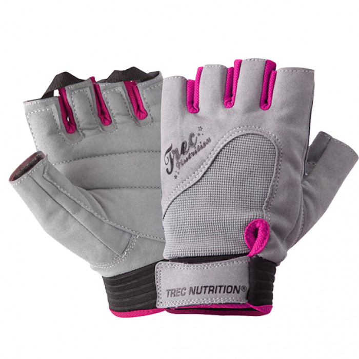 Gym Gloves – WOMEN'S FITNESS GLOVES TREC - Gray - Dream Shape Equipment
