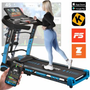 Electric treadmill ELITE-DS-BLACK