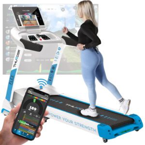 Electric treadmill FLEX-S-WHITE