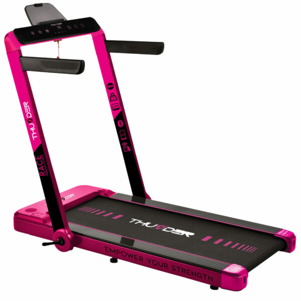 THUNDER RACE-PINK Electric Treadmill