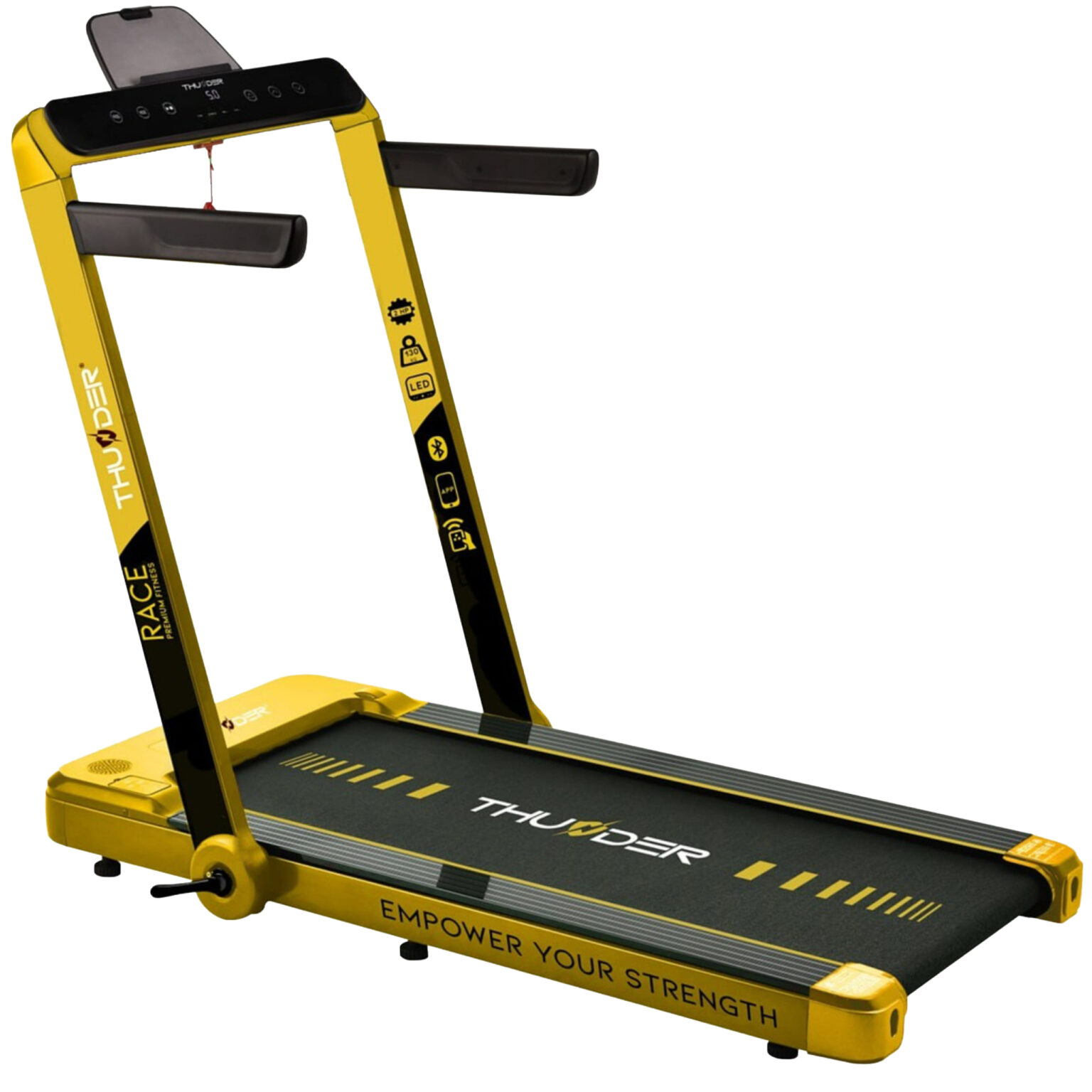 THUNDER RACE-GOLD Electric Treadmill - Dream Shape Equipment